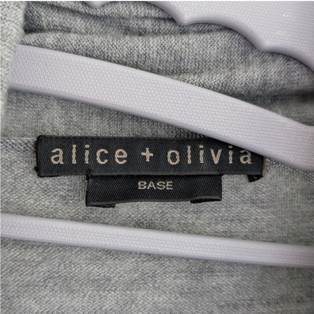 Alice + Olivia base cowl neck sweater cardigan wrap - Picture 4 of 5